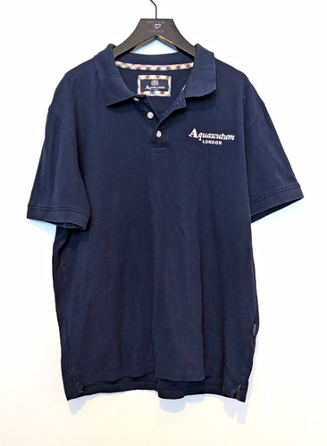Aquascutum men navy cotton - aquascutum,
