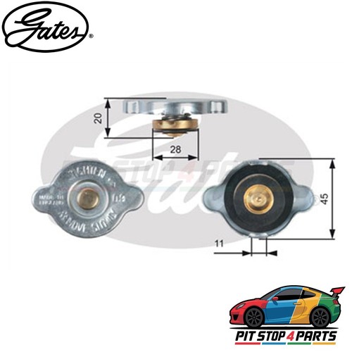 Gates rc124 radiator sealing - gates,
