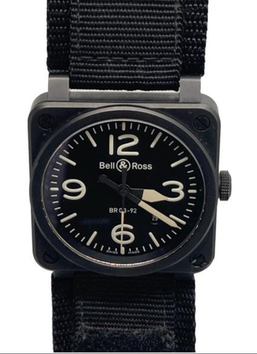 Bell ross br03 92 black - br03-92,