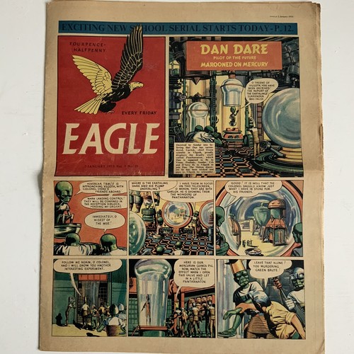 Vintage eagle comic january - eagle,