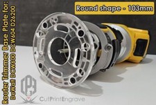 Round Shape DeWalt Router Base