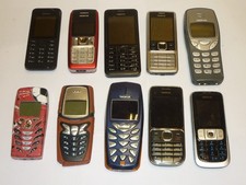 Job Lot 10 Mixed Nokia Mobile