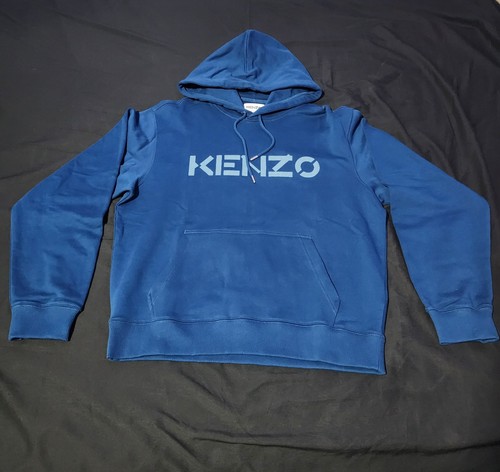 Kenzo men logo print hooded - men's,