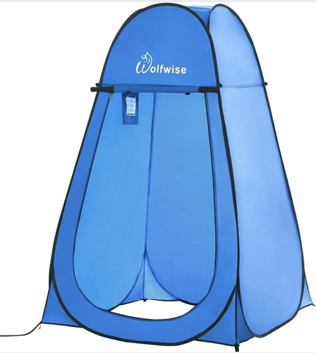 Portable camping toilet - toilet, shower