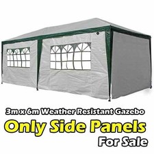 Gazebo side panels set - 3m, 6m