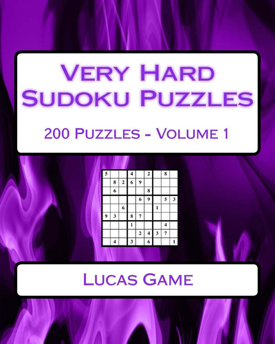 Very hard sudoku - hard, puzzles