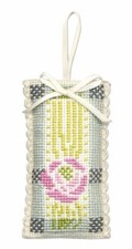 Mackintosh Rose Sachet Cross Stitch Kit (Textile Heritage)