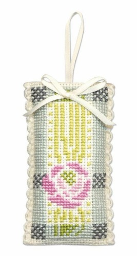 Mackintosh rose sachet cross - mackintosh,