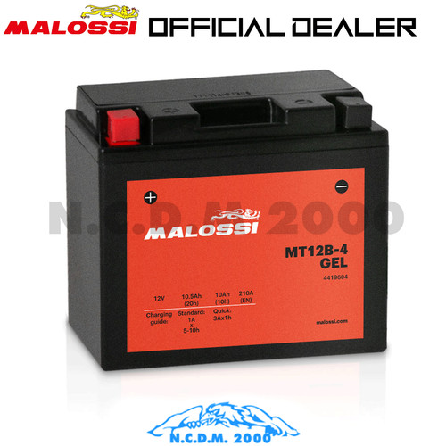 Malossi gel battery yt12b - malossi,