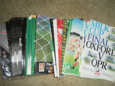 LEAGUE CUP FINAL PROGRAMMES CHOOSE FROM LIST 1986 - 2021