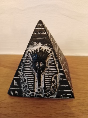 Egyptian pyramid paperweight