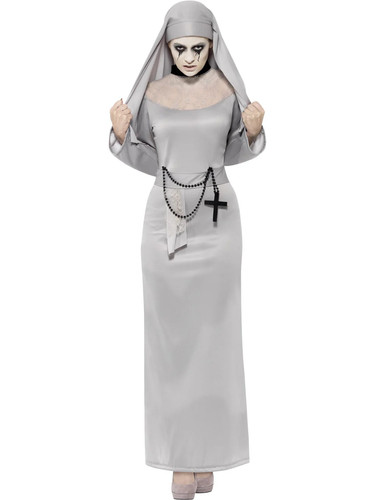 Gothic nun costume fancy - nun,