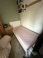 IKEA Malm Single Bed Frame White