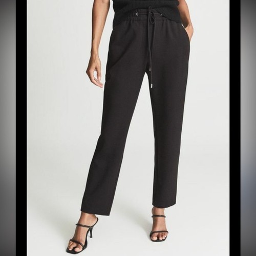 Reiss eve black drawstring - reiss,