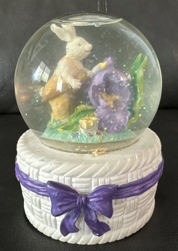 Easter snow globe bunny - easter,