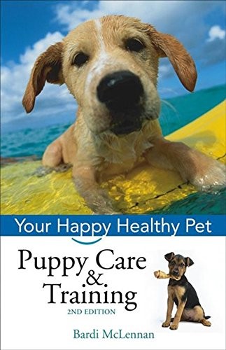 Puppy care and - puppy, (happy