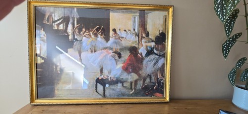 Large framed print 106x78cm - framed,