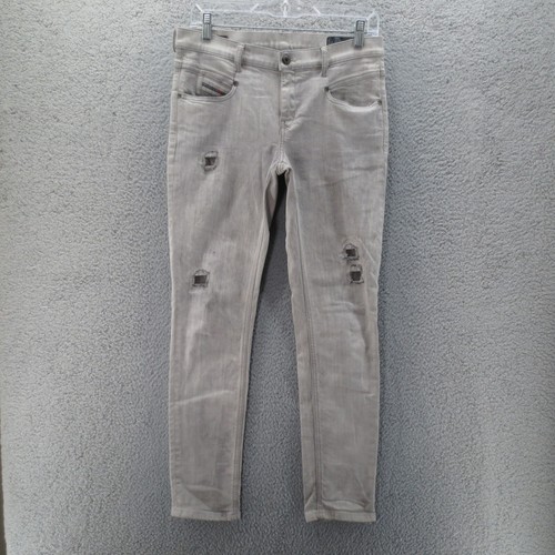 Diesel jeans womens gray - womens,