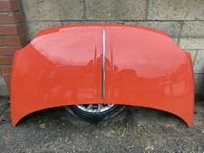 fiat 500 bonnet Orange
