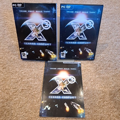 Terran conflict dvd rom - x3,
