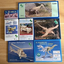 7 x Wooden Construction Kit