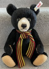 Steiff Marmite Bear Collectable Limited Edition Teddy Bear W/ Button & Label