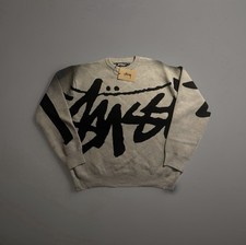 Stussy Grey / Black Jumper