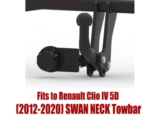 Swan neck tow bar - swan, renault