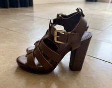 Office Tan Brown Sandals 4
