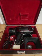 Chinon 410 Macro Super 8 Camera with Case Vintage Film Photography Untested