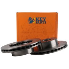 2x Brake Discs Vented For