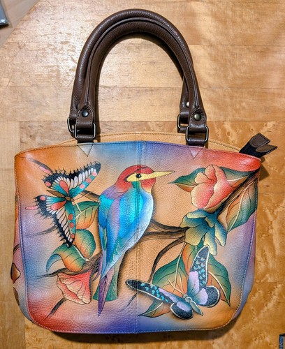 Anuschka hawaiian bird bag - anuschka,