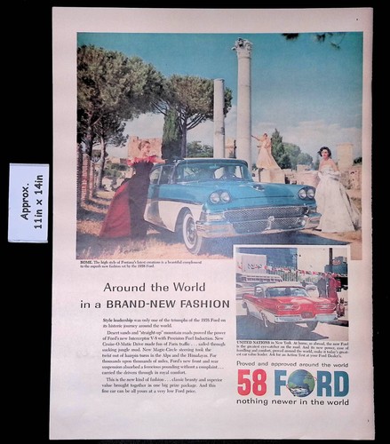 1958 ford fairlane around the - ford,