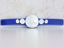 WWE MATTEL ELITE SMACKDOWN TAG TEAM WRESTLING FIGURE TITLE BELT WWF BLUE