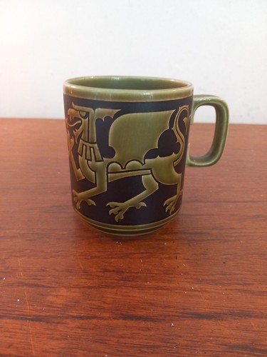 Vintage hornsea pottery green - pottery,