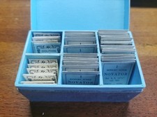 Watch Mainsprings, Various Sizes, New Old Stock in Packets, in a Box #R90