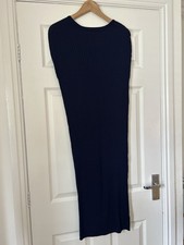 Oliver Bonas Navy Ribbed Knit