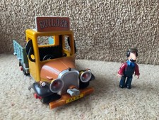 Postman Pat Builder Truck Vehicle with Sounds + Ted Glen Action Toy Figure