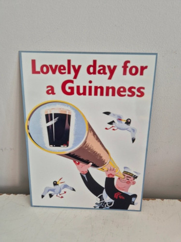 Guinness sailor metal tin - sailor,