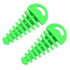 Exhaust Bung Wash Plugs Green
