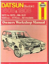 DATSUN BLUEBIRD Mk1 Mk2 160B
