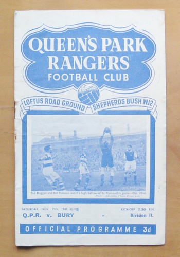 Queens park rangers qpr bury - rangers, v