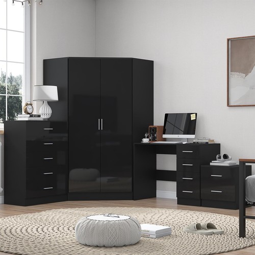Reflect black bedroom bundle - black,