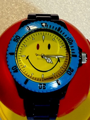 Smiley face watch - watch, with