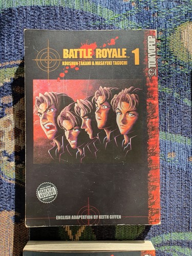 Battle royale manga - battle,