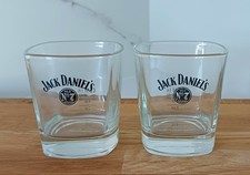 2 x Jack Daniels Glasses Old