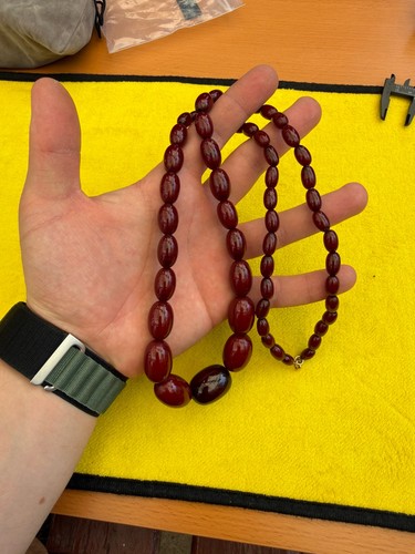 Vintage cherry ambers bakelite - vintage,