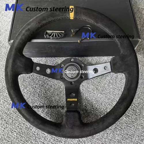 Momo suede steering wheel - steering,