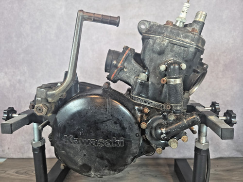 Running kawasaki 250 engine - 250,