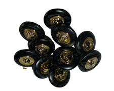 VERSACE GOLD MEDUSA HEAD RESIN